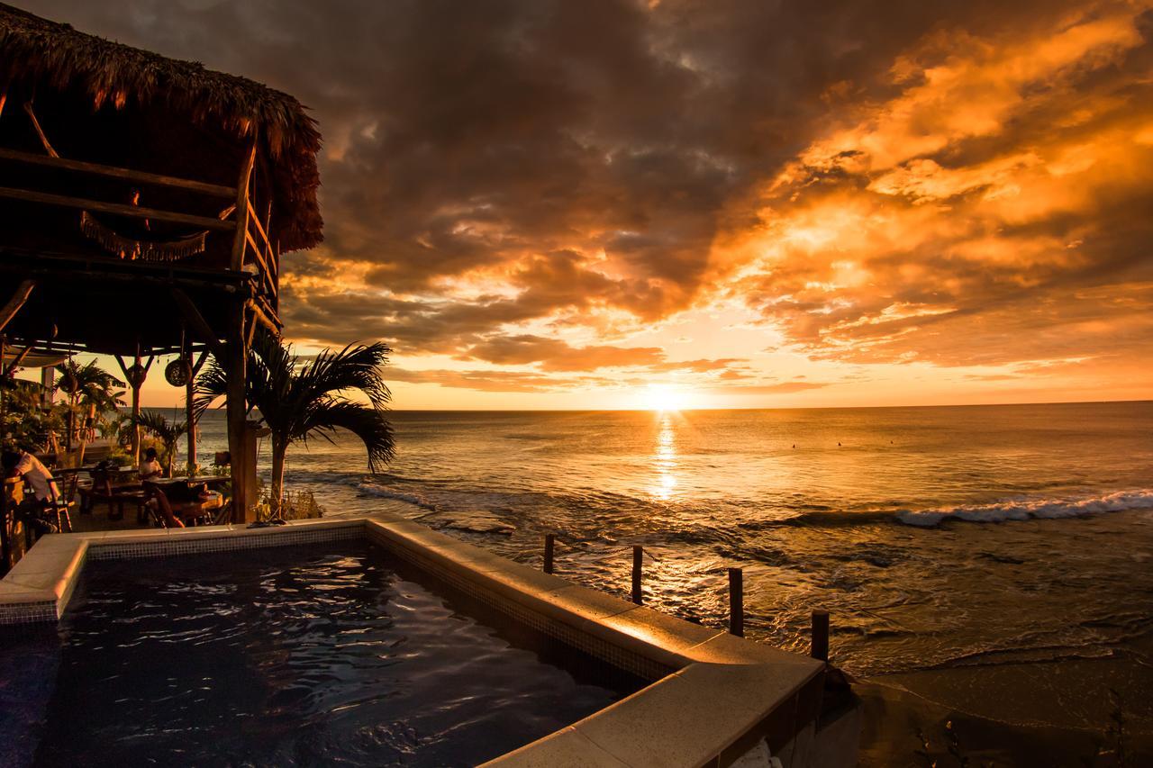 Вилла Miramar Surfcamp Пуэрто-Сандино Экстерьер фото